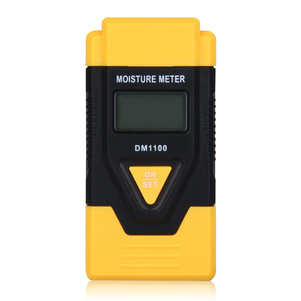 Masteelf Digital LCD Three-in-One Moisture Meter Humidity Tester Yellow ...