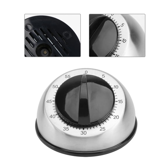 IDEANATEGRATE kitchen mechanical countdown timer Plastic Countdown Educational Users Cooking 1Pack
