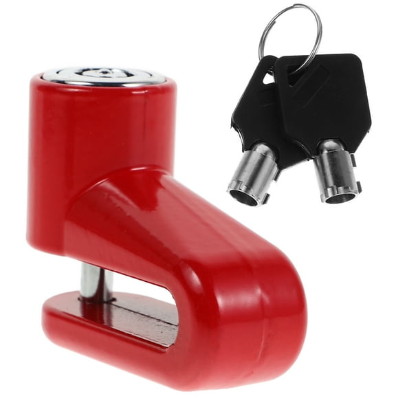 Masteelf Disc Brake Lock Motorcycle Alarm Theft Prevention Security Wheel Disk Lock for Brake Heavy Duty for Motorcycles Bicycles
