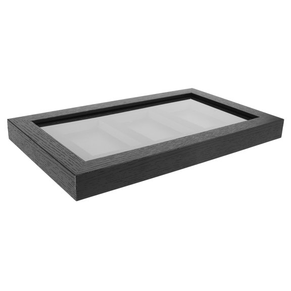 Masteelf Display Case Display Frame Frame Display Stand 34.00X20.00X3.00CM Black