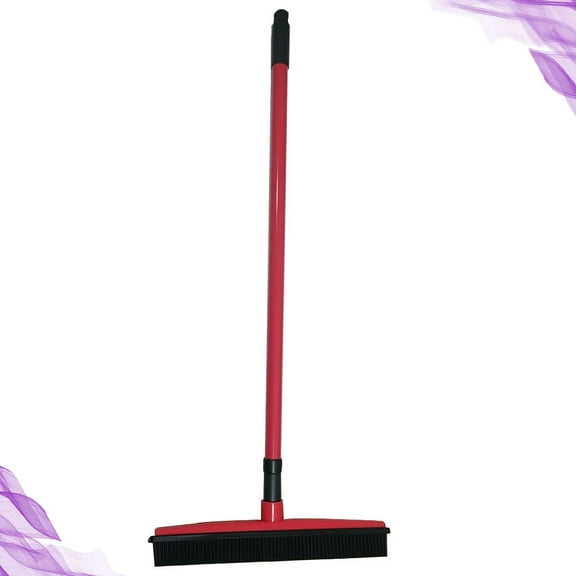 Masteelf Dog Hair Removal Broom Pet Hair Cleaning Broom 120X32X4cm Red