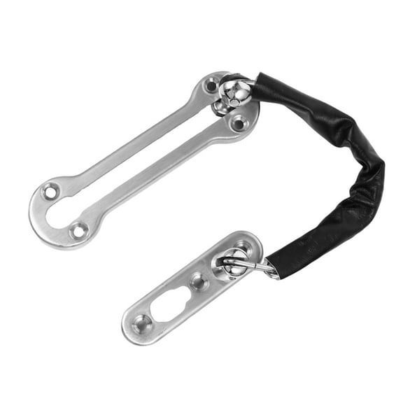 Masteelf Door Chain Lock Stainless Steel 1 Set Indoor Security Chain Lock