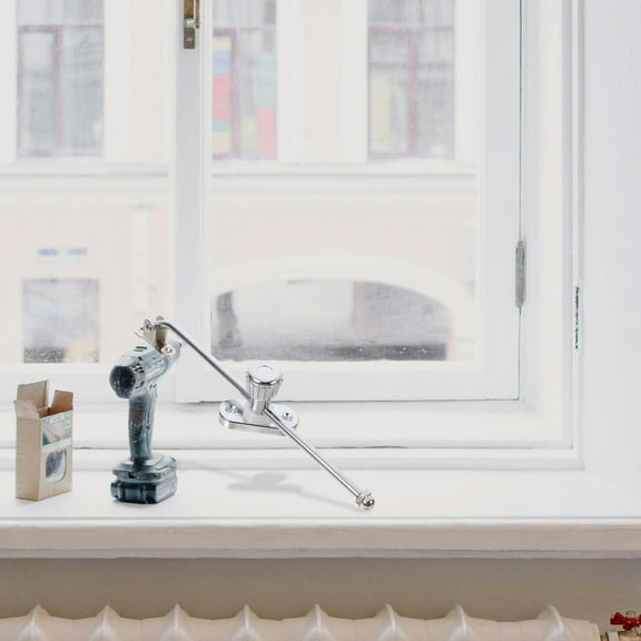 Masteelf Door Closer With Hold Open Heavy Duty Door Closer Casement Window Hardware Sliding Door Lock Window Stop Sash Lock Window Security Bar