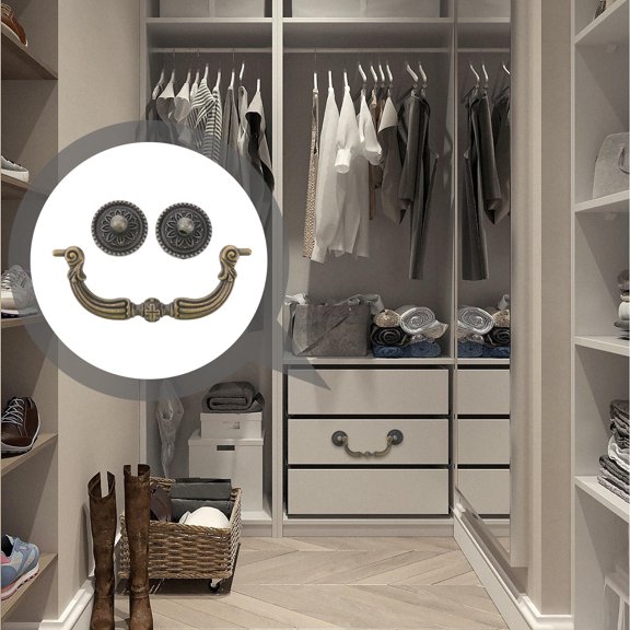 Masteelf Drawer Pulls for Cabinets Bronze Sweet Handle Stylish Furniture