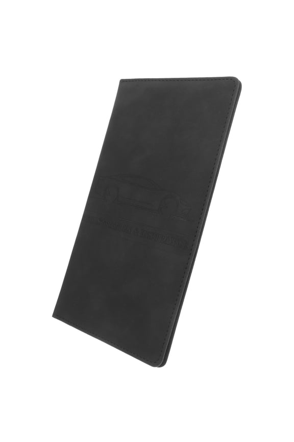 Driver's License Cover Card Wallet Cars Travel Black