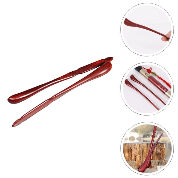 Masteelf Dulcimer Practice Hammers Made of Durable Synthetic Material for Professional Use Brown 2pcs