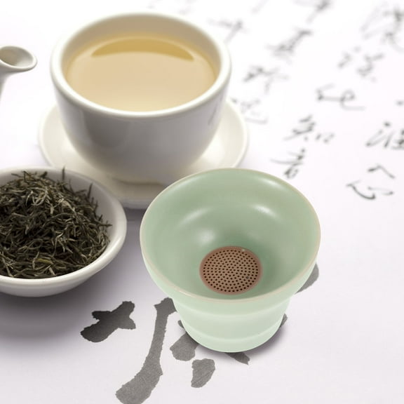 Masteelf Easy To Use Ceramic Tea Infuser Tool For Home Office Tea Room Loose Leaf Tea Strainer For Daily Use For Tea House Daily Making