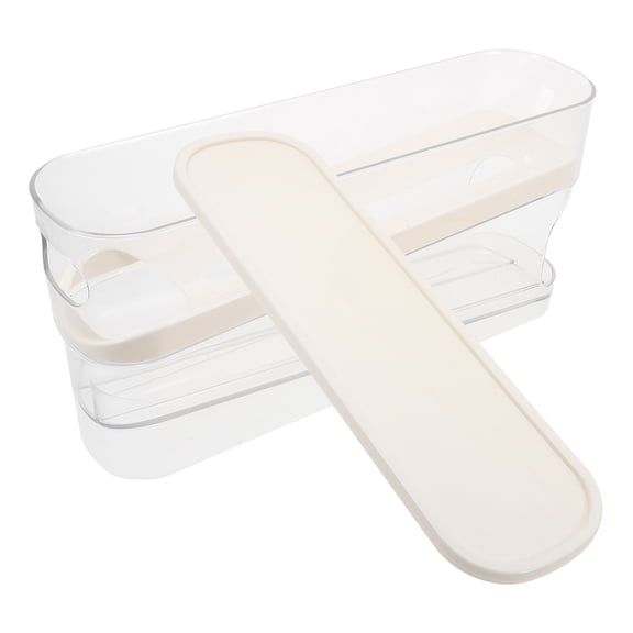 Masteelf Egg Storage Box Basket Holder Counter Refrigerators Travel Transparent