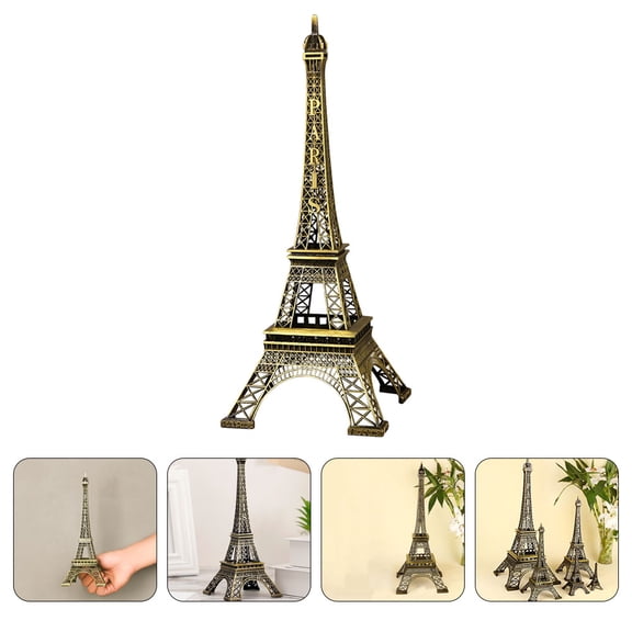 Masteelf Eiffel Tower Model Vintage Architecture Party Home Decor Travel