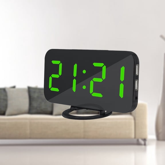 Masteelf  Electronic Alarm Clock Digital Watch Office Desktop