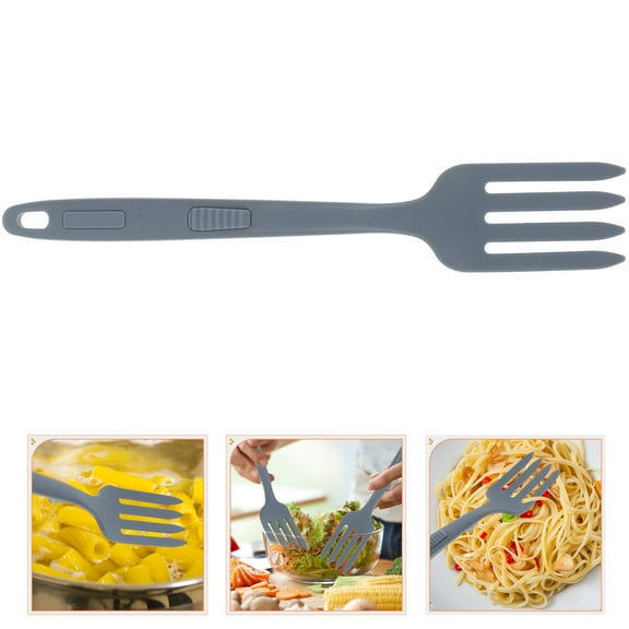 Masteelf  Ergonomic Dinner Fork Silicone Cooking Premium Material