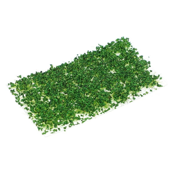 KALLORY DIY Simulation Grass Artificial Grass Modeling Green Plastic 1Set 4.1X2.4In