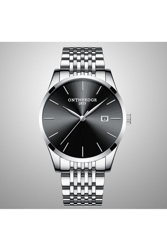 Women's Stainless Steel Watch Quartz Movement 40mm Fashion Casual Timepiece