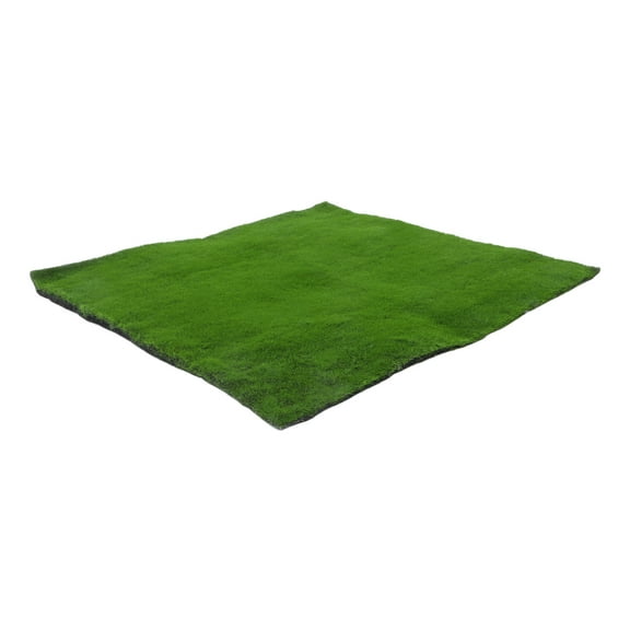 Masteelf Realistic Fake Grass Mat for Home Decor Green Plastic Moss Rug with High Durability and Easy Installation 2x3 Ft