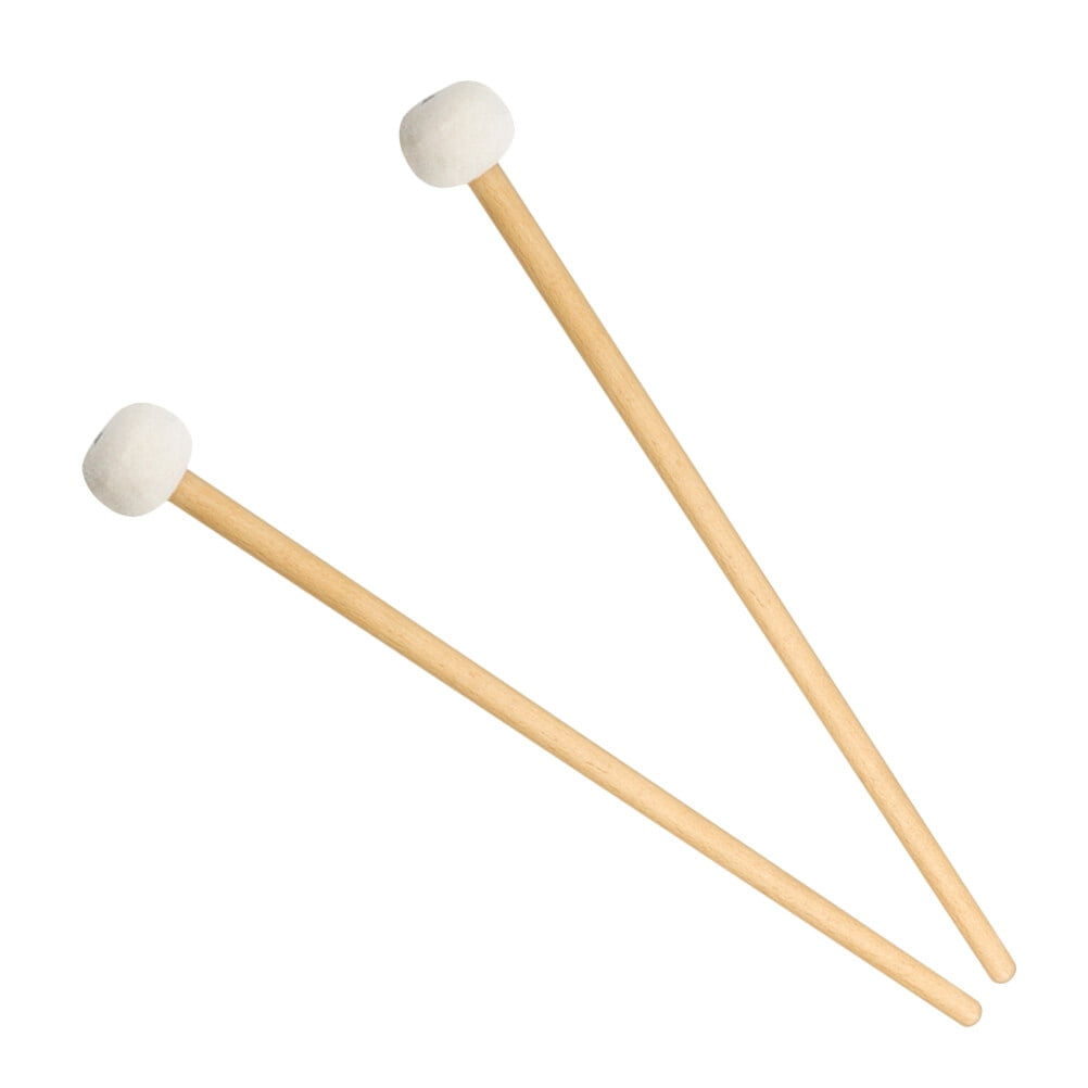 Masteelf Felt Head Drum Sticks Mallets Glockenspiel Musical Instruments ...