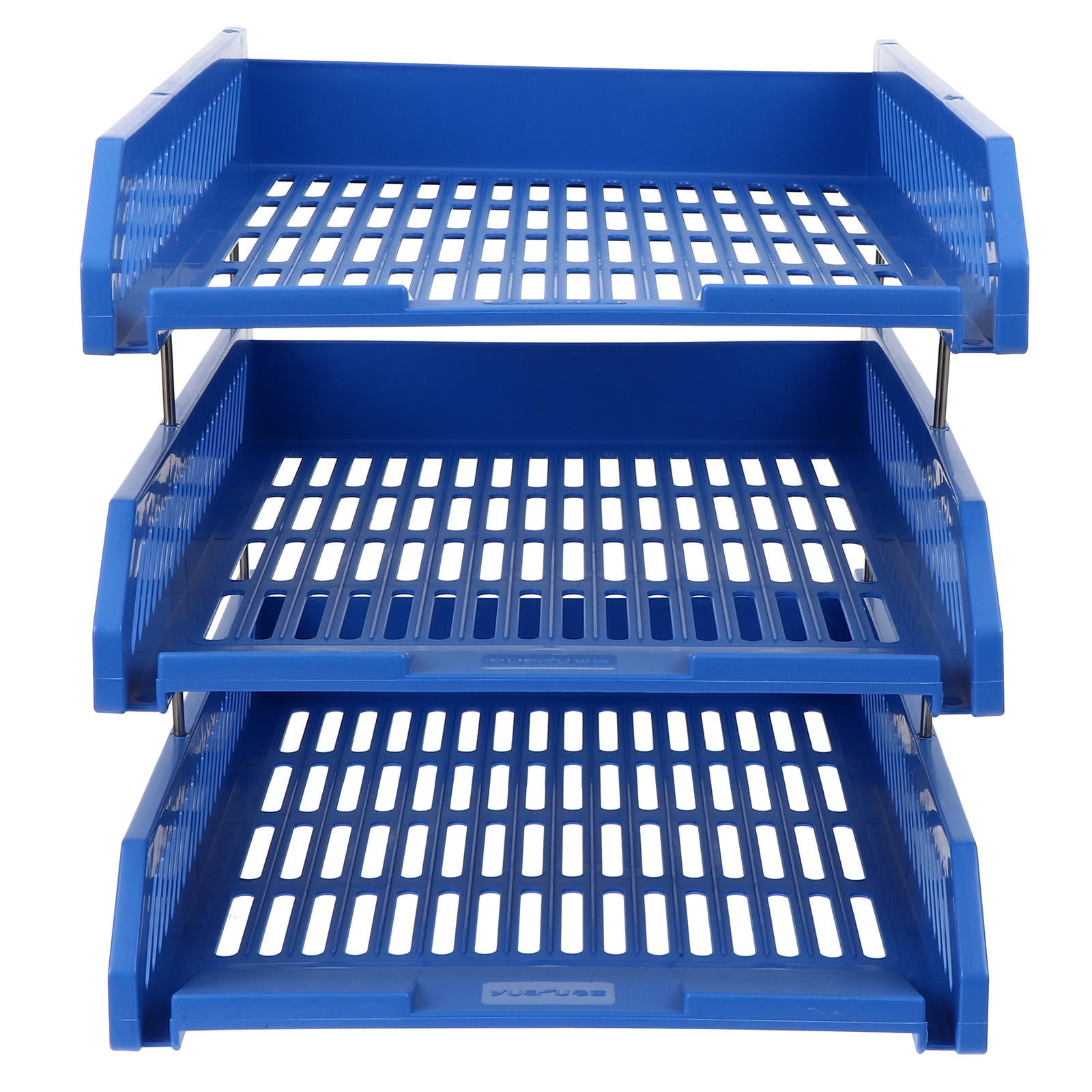 Masteelf  File Folder Document Storage Desk Organizers and Accessories Office Blue