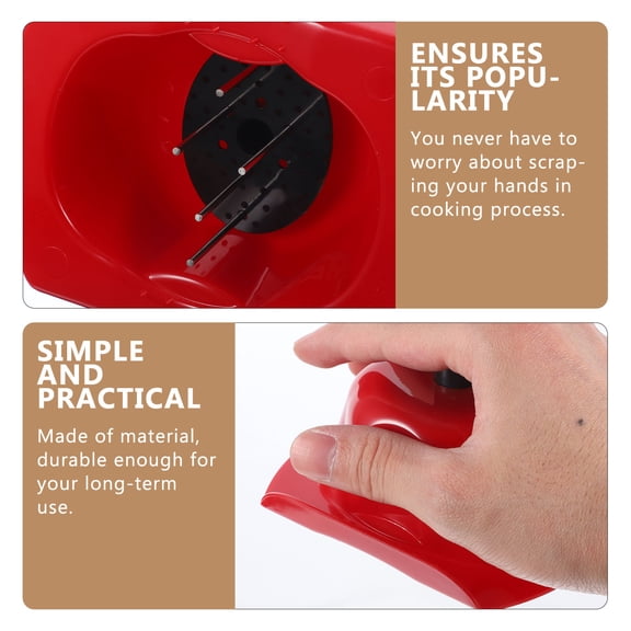 Masteelf Red Guard for Mandolin Slicer, Holder for Kitchen Use, Child and Baby Safety