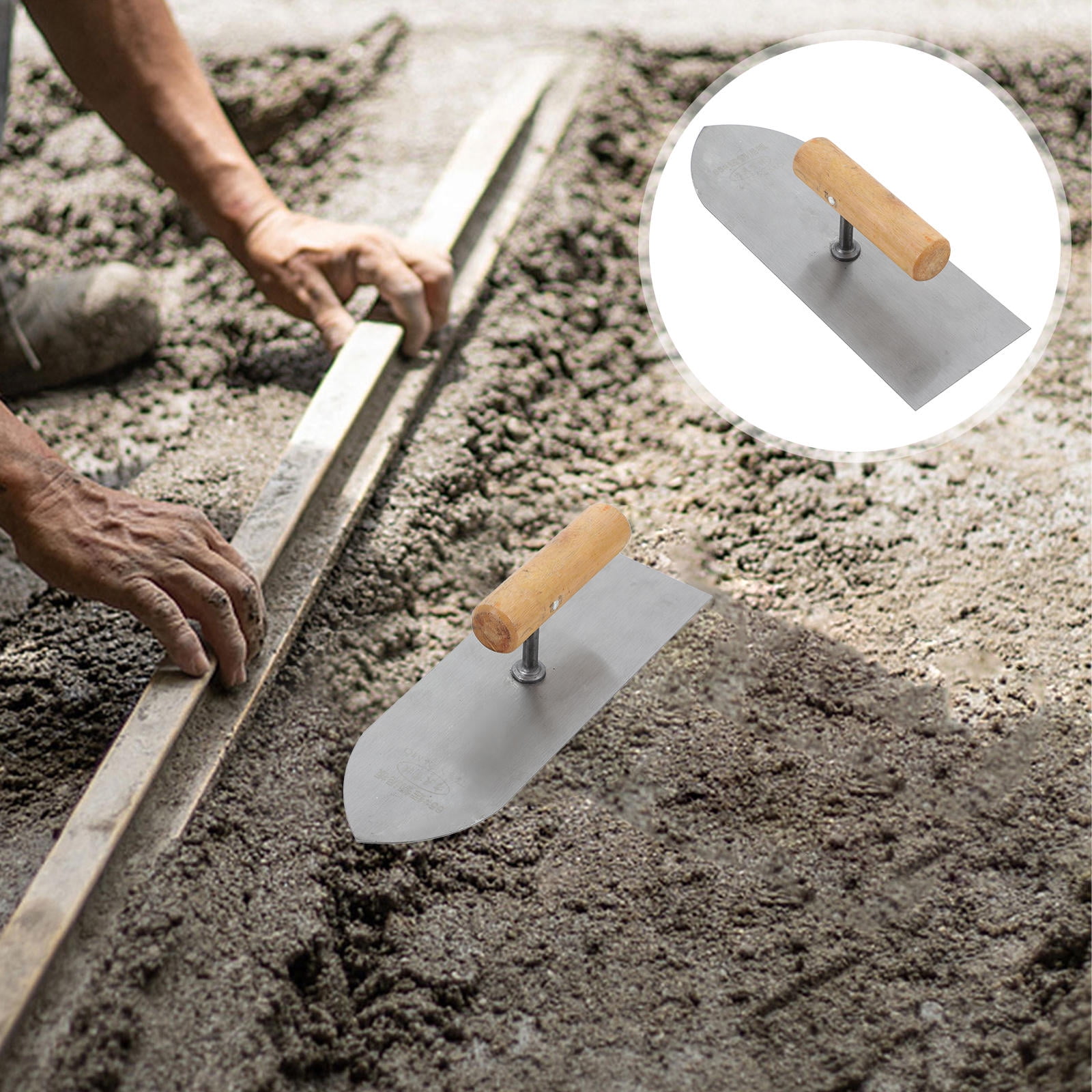 Masteelf  Finishing Trowel Cement Tools for Concrete Skimming Painting Masonry