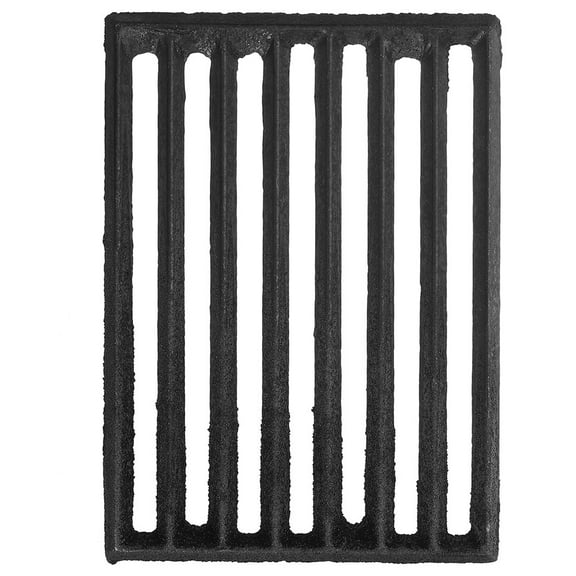 Masteelf Fire Grate Iron Firewood Stove Channel Campfire Grill Grille for Black