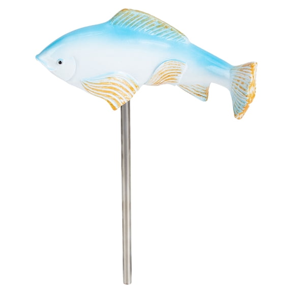 LOLIPPYY Sky Resin Fish Figurine for Garden, Lawn, Patio, and Outdoor Decorative Display