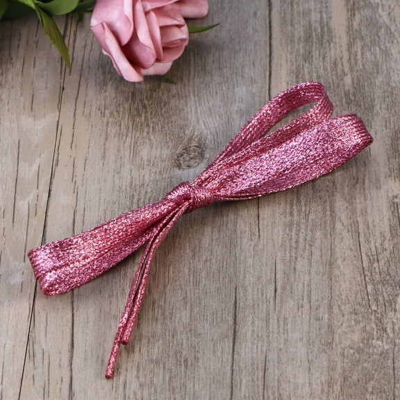 Masteelf Flat Glitter Sparkly Shoe Laces Colored Shoelaces