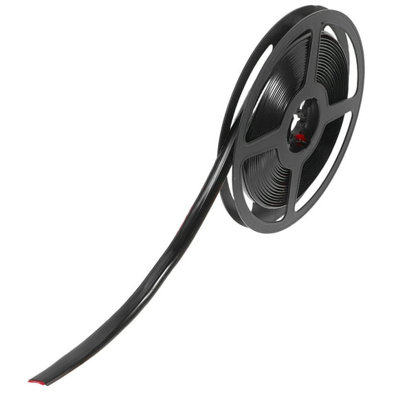 Masteelf Flexible Moulding Trim Self Adhesive Decorative Strips Black