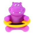 thumbnail image 1 of Masteelf Floating Bath Thermometer Cartoon Animal Shape Tub Thermometer for Baby Toy Bathtub Swimming Pool (Hippo), 1 of 8