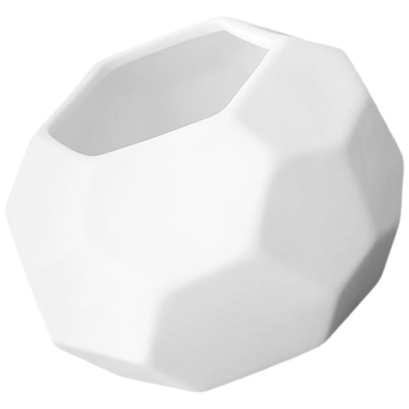 Masteelf Flower Ceramic Terrarium Creative Transparent Ceramic Hydroponic Vase Desktop Planter