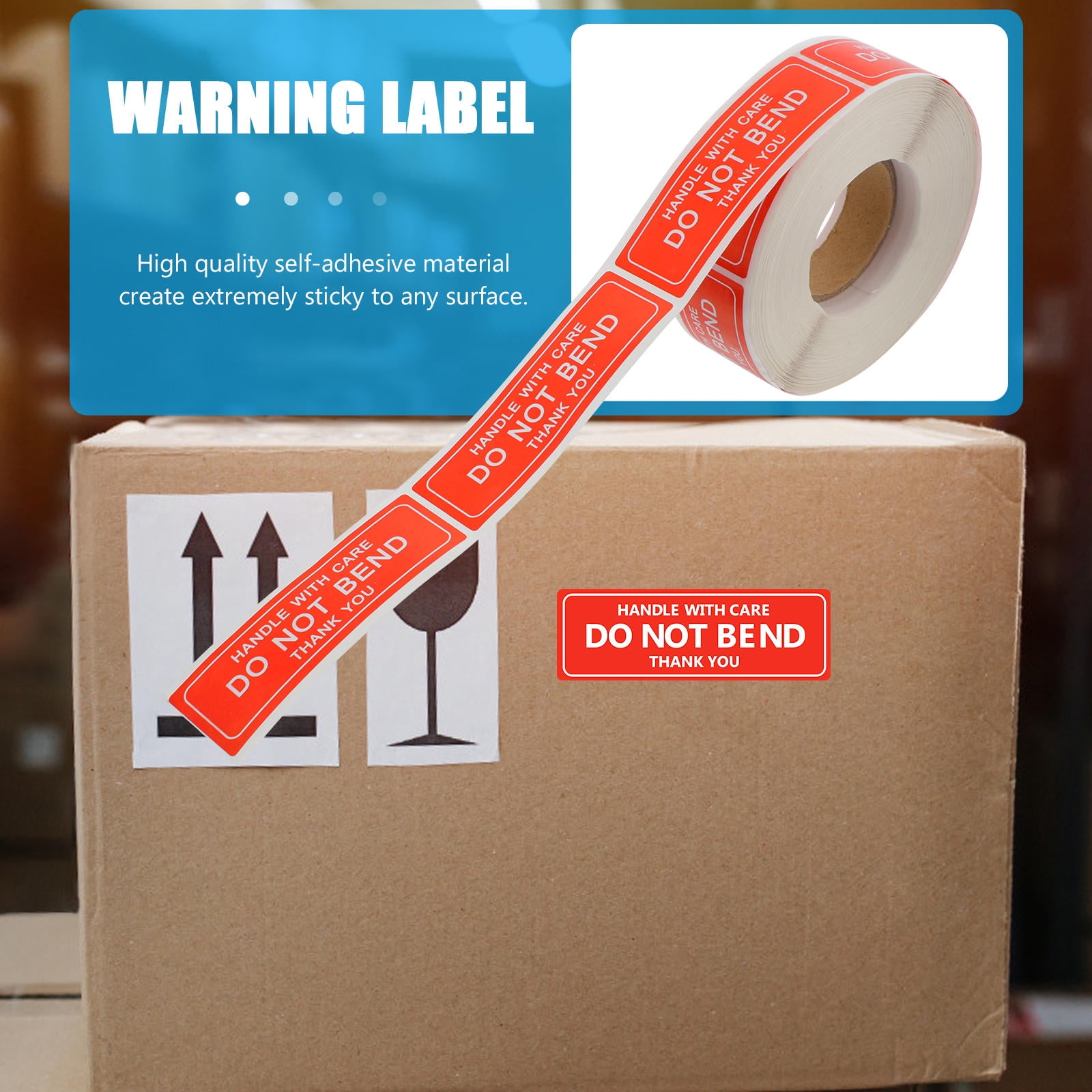 Masteelf Fragile Stickers Warning Stickers Shipping Fragile Items ...