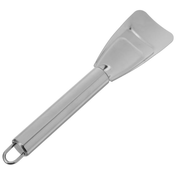 Multifunctional Ice Scraper for Home Use Stainless Steel Frost Remover with Thickened Blade Silver