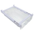 thumbnail image 1 of Masteelf White Refrigerator Drawer Organizer Tray Holder for Fridge Storage and Tiered Shelf Management, 1 of 8