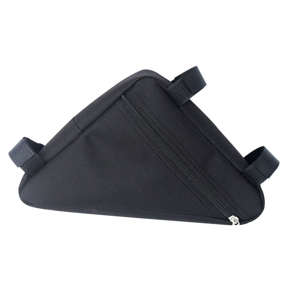 SWETRACE front bike bag Bike Frame Bag Black Polyester with High Capacity 1Set