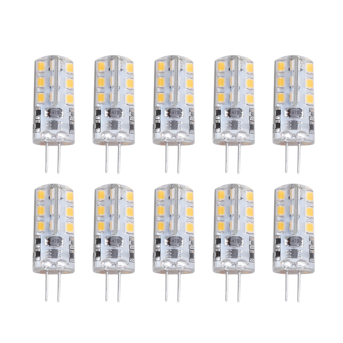 Masteelf G4 Led Bulb 10Pack for Indoor Use with and No UV Radiation ...