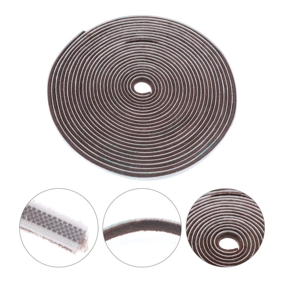 Masteelf Aluminum Gap Seal Strip, Self-Adhesive Weatherproof Tape for and Doors, Draft