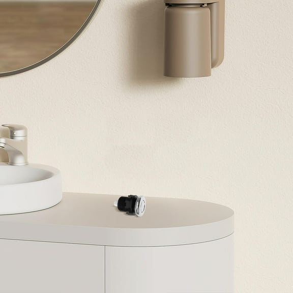 Masteelf Garbage Disposal Air Switch Button Splashproof Pneumatic Push Button For Bathtub Spa And Waste Disposal Push Button Garbage Disposal Switch For Wet Environments