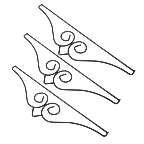 Masteelf Garden Flag Holder Flag Stand Flag Hanging Rack 37.00X10.00X1.00CM Black