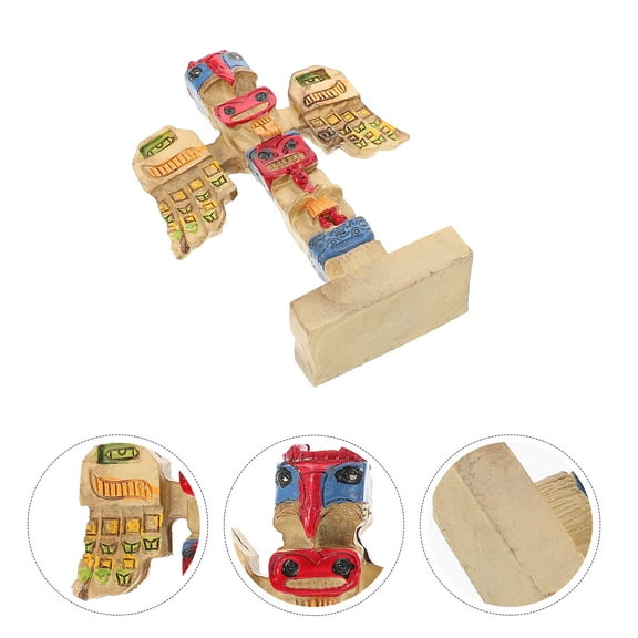 Masteelf Garden Statue Garden Decoration Yard Decor Tribal Token Sculpture Garden Landscaping Ornament Resin Decoration For Garden Resin Statue Courtyard Model