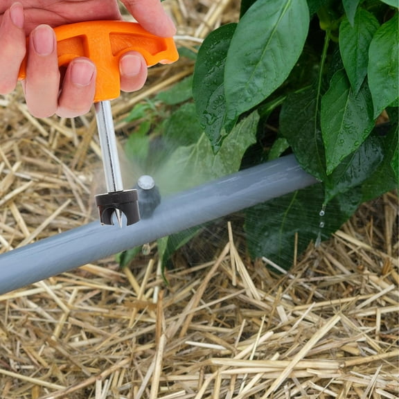 Masteelf Garden Tool Self Water System Plant Drip Irrigation Kit 20mm Hole Punch Tool Hole Puncher Irrigation Tube Puncher Plastic Hole Punch Tool