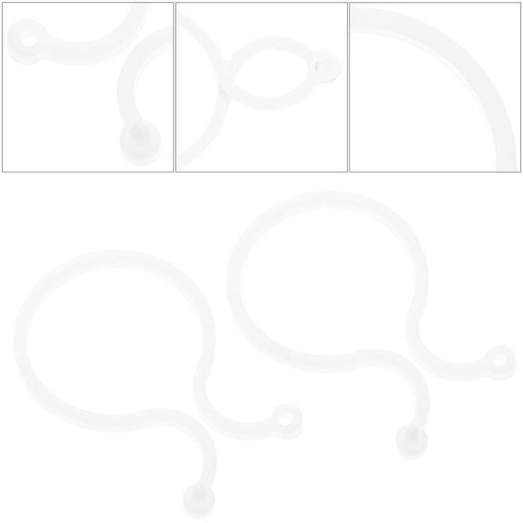 Masteelf Gardening Clip for Plants with Strong Buckle to Protect Stems in Garden Plastic Large Size