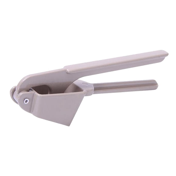 Masteelf Garlic Roller Chopper Garlic Press with Large Chamber 16x3x5cm Grey