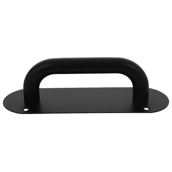 Masteelf Gate Handle Bar Stainless Steel Door Handle with Plate Barn Door Handle Commercial Door Handle Door Push Plate Handle for Doors