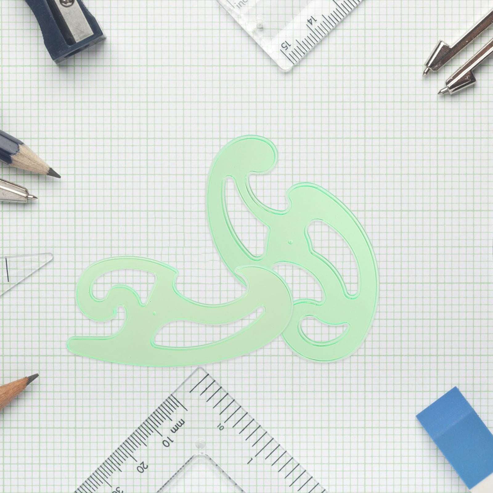 Masteelf Geometric Drawing Templates for Architects and Designers 6