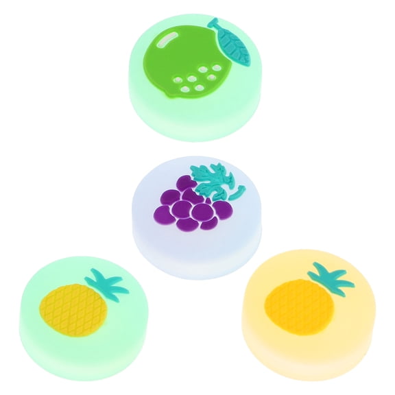 Masteelf Multi- -in-the-Dark Silicone Grips and Button Covers for Controllers