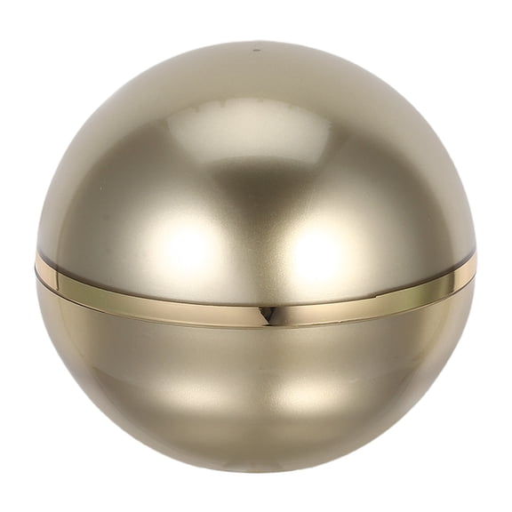 SWETRACE 1Pc Golden Empty Face Cream Bottle Plastic Jar Durable Leak Proof Storage Container