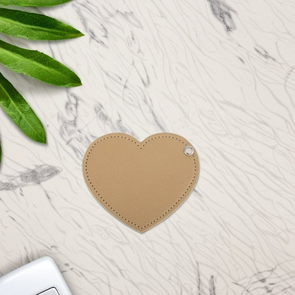 Masteelf Golden Portable Travel Mirror for Women with PU and Metal Compact Design and Protective Case 2.5