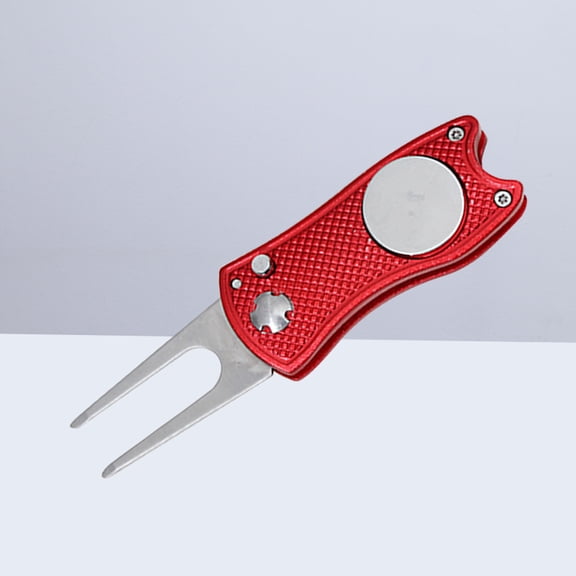 Masteelf  Golf Pitch Mark Repairer Fork Divot Tool Ergonomic Course Maintenance