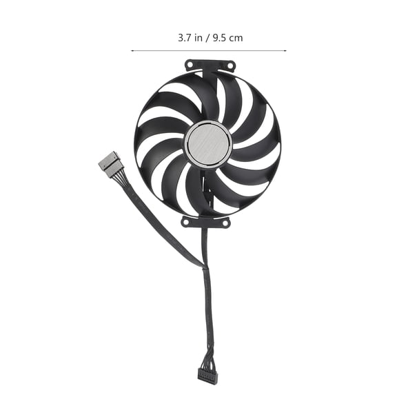 Masteelf Graphics Card Cooling Fan Sturdy Blades Air Accessory