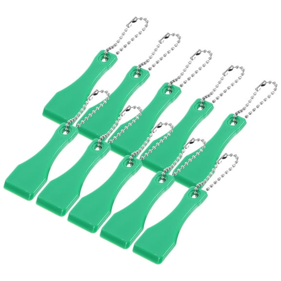 Masteelf Green Scratch Ticket Scratcher Tool Made of Durable ABS for Smooth Scratching Portable Design 10pcs