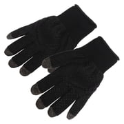 HONITANO 1Pair Breathable Antisweat Full Finger Gloves Black for Mobile Phone and Tablet Gaming