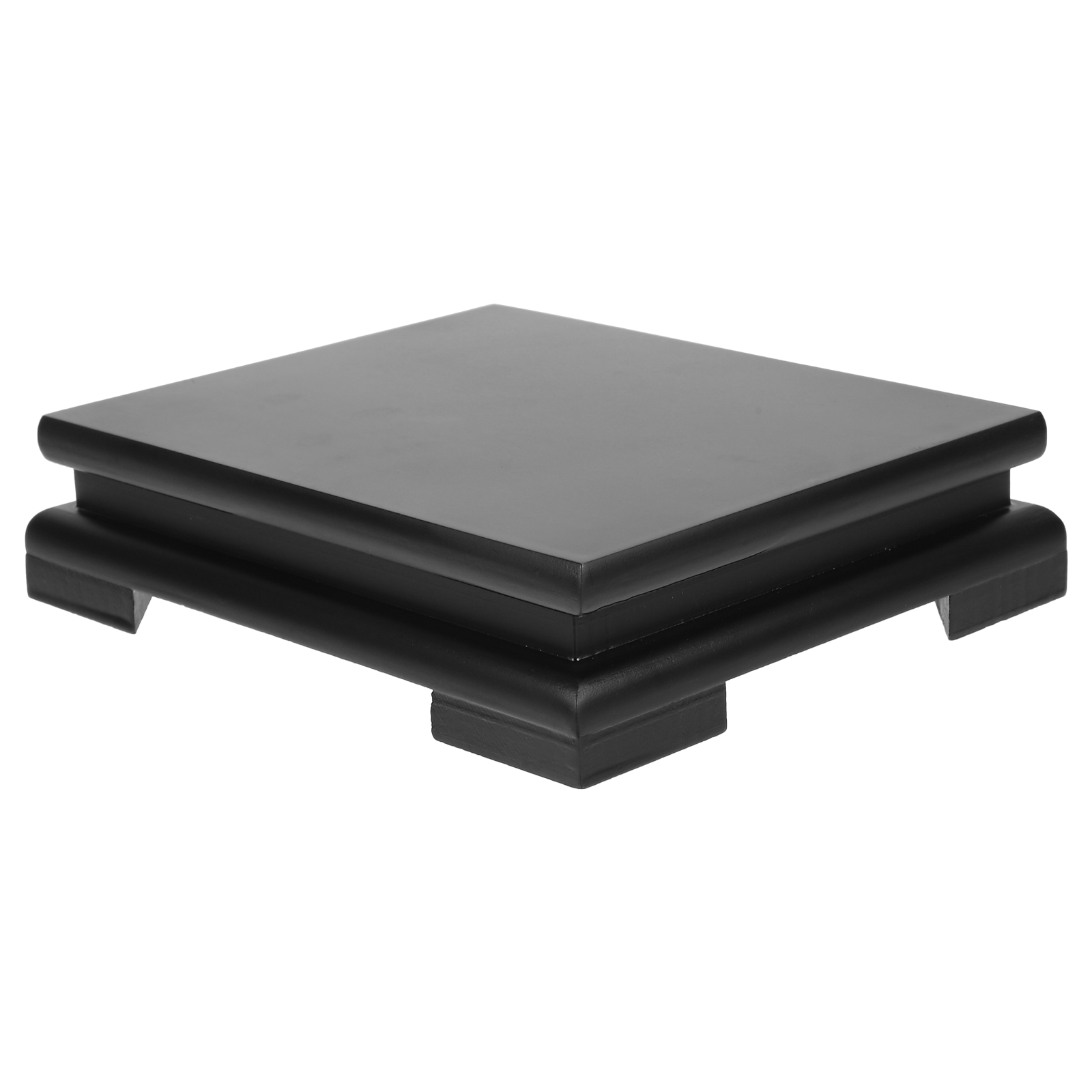 Masteelf HOMEMAXS 1 Set Planter Pedestal Vase Stand Wood Fish Bowl Base ...